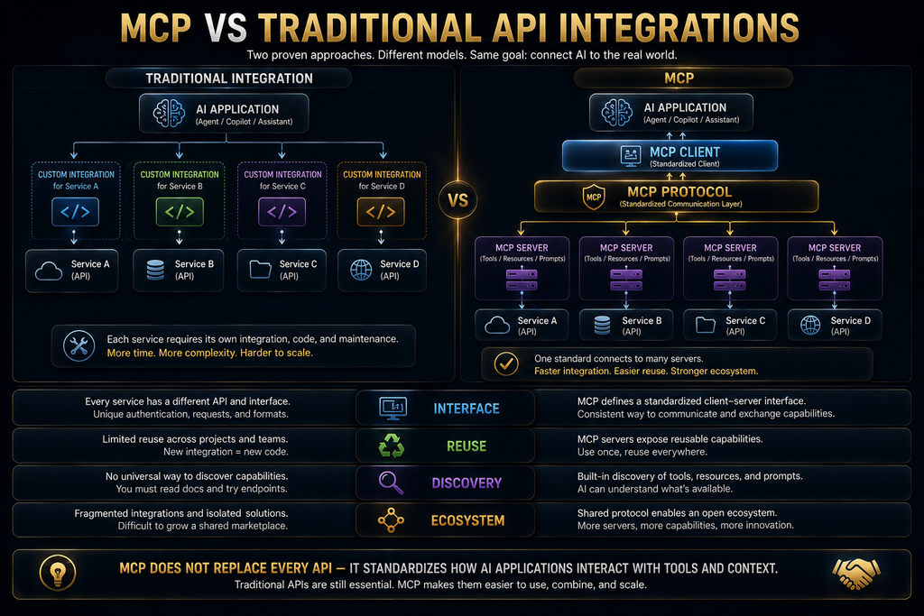 MCP security architecture showing authentication authorization permissions validation and monitoring around AI tool access