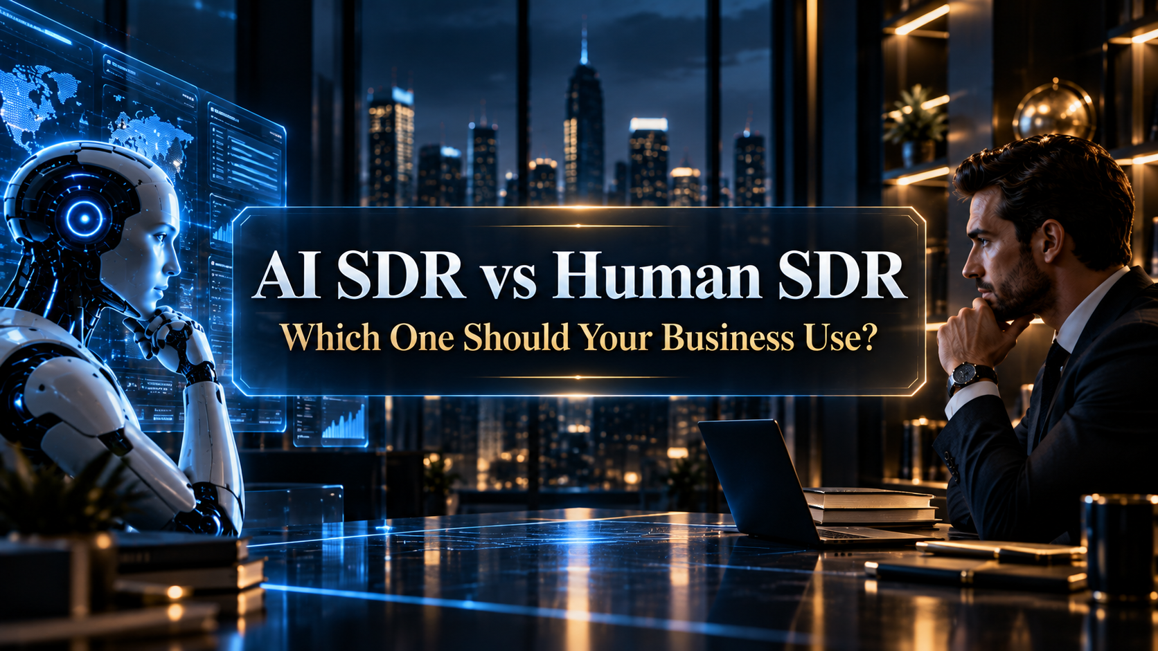 AI SDR vs Human SDR — which one should your business use in 2026