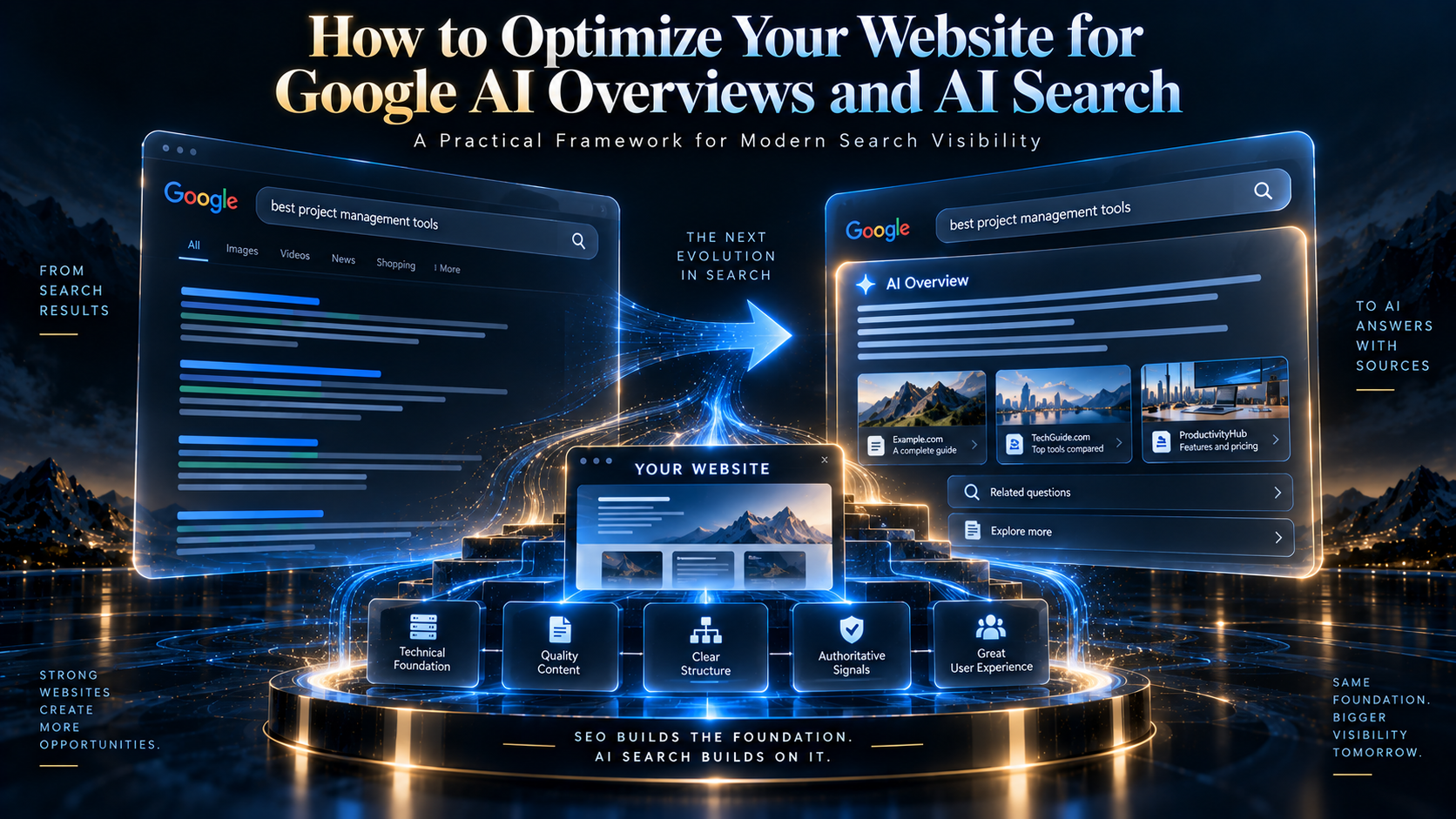 How to optimize your website for Google AI Overviews and AI search