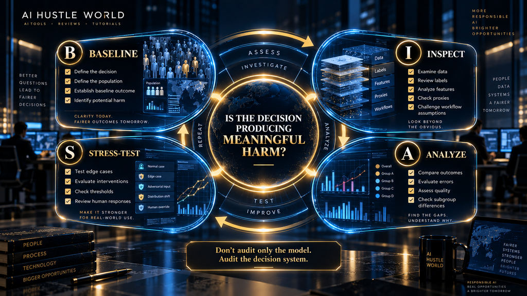 B.I.A.S. Decision Audit framework for evaluating AI-assisted decisions