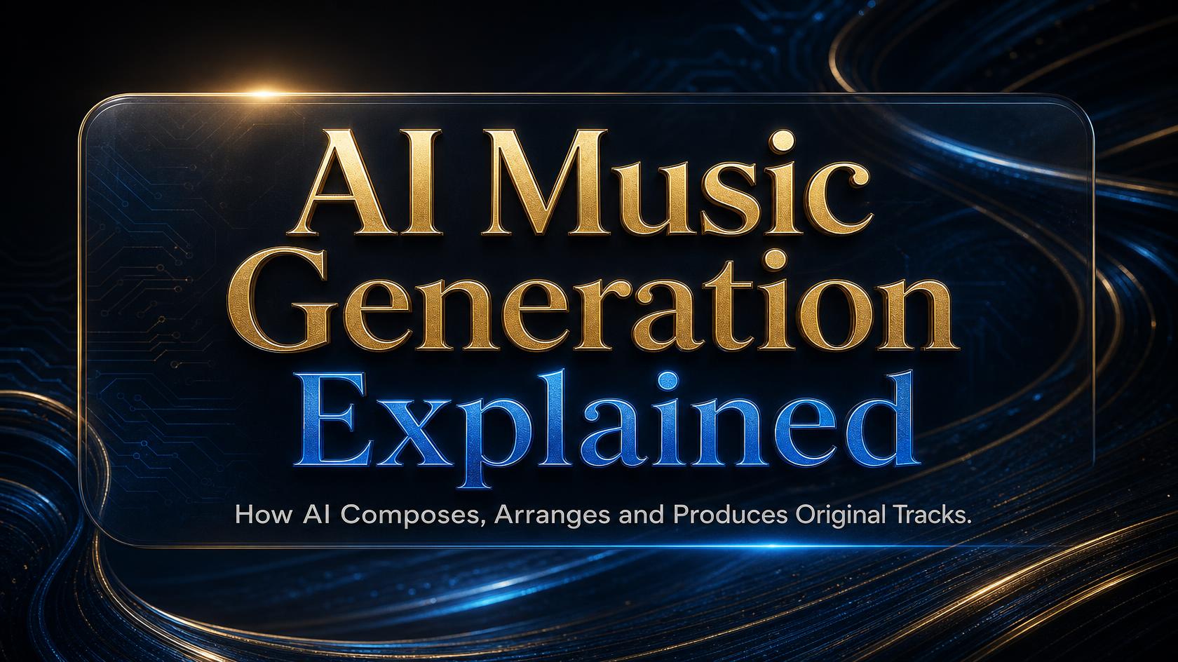 AI music generation explained — hero image