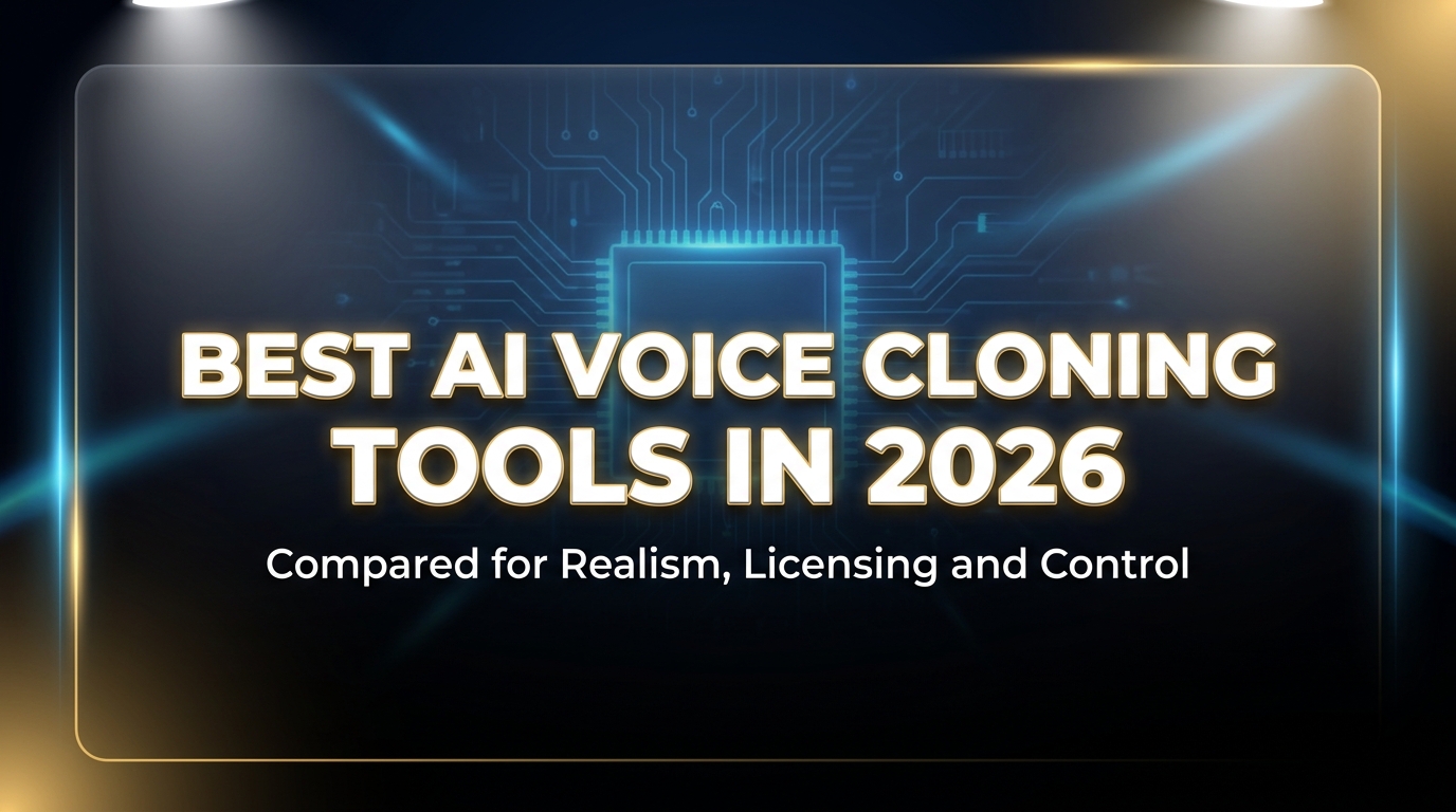 Best AI voice cloning tools in 2026 — hero image