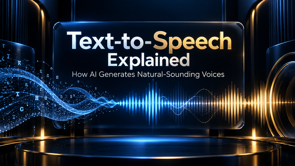 Text-to-Speech Explained: How AI Generates Natural-Sounding Voices