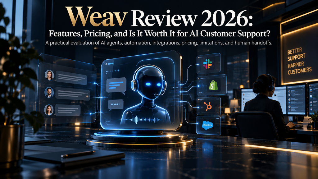 Weav review 2026: AI customer support platform